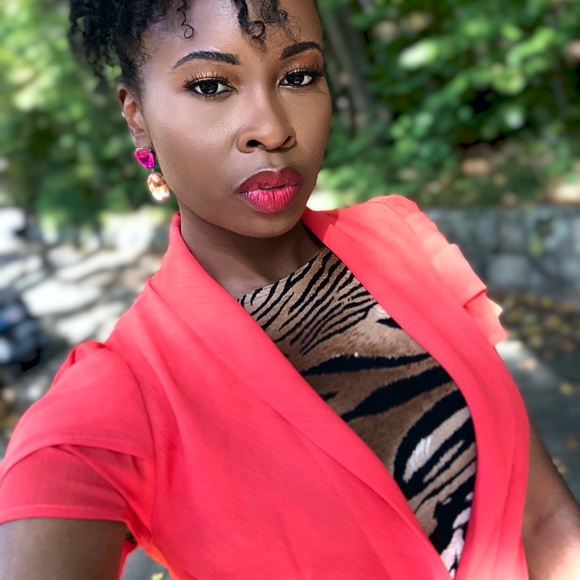 COPY - Tiger Print Top - Picture 4 of 4